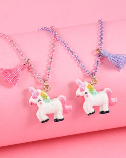BFF Unicorn Friendship Necklace Set