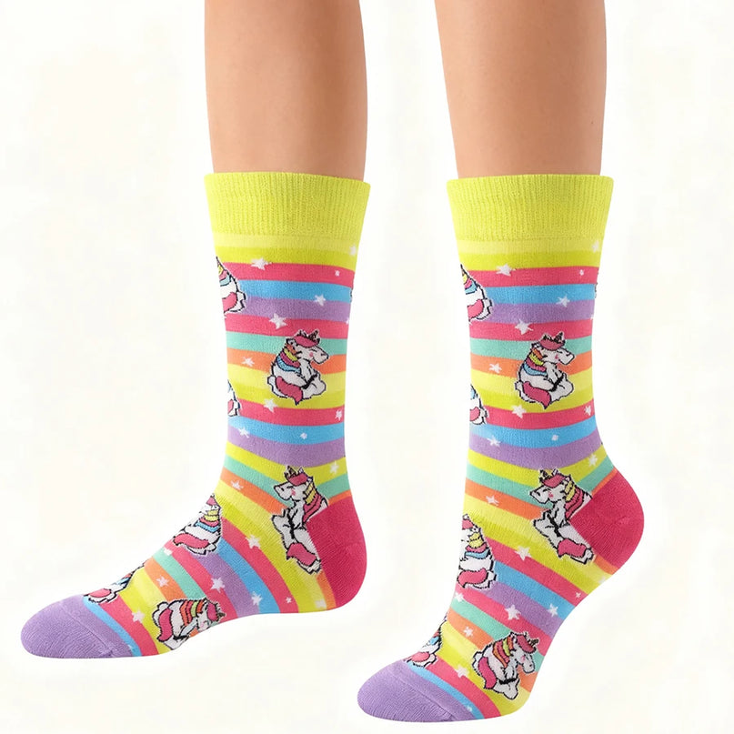 Women's Unicorn Socks - Bold 3-Pack