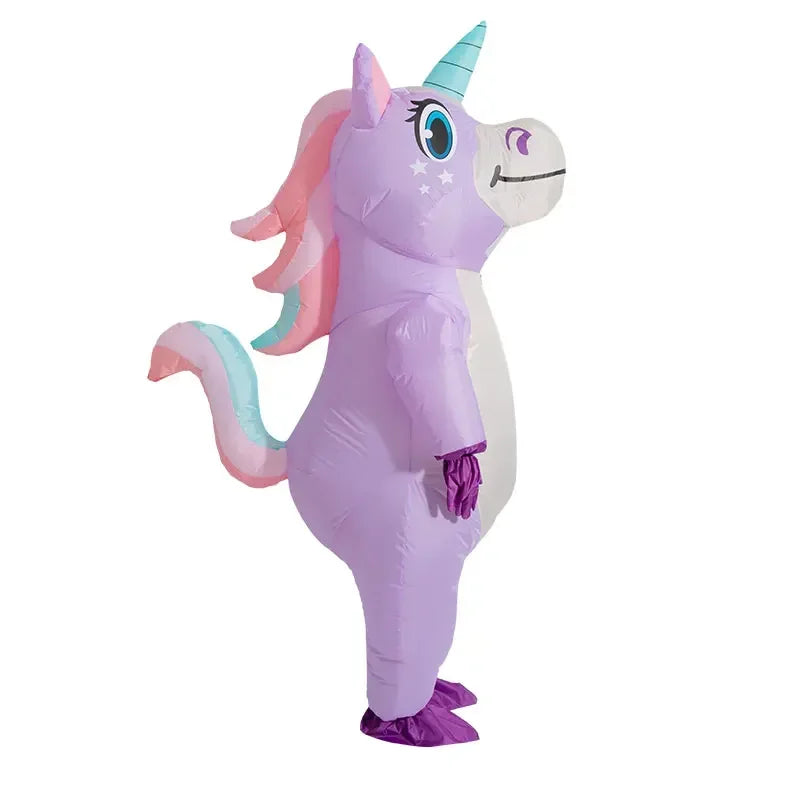 Pink Unicorn Full-Body Costume
