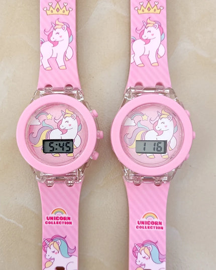 Musical Unicorn LED Watch
