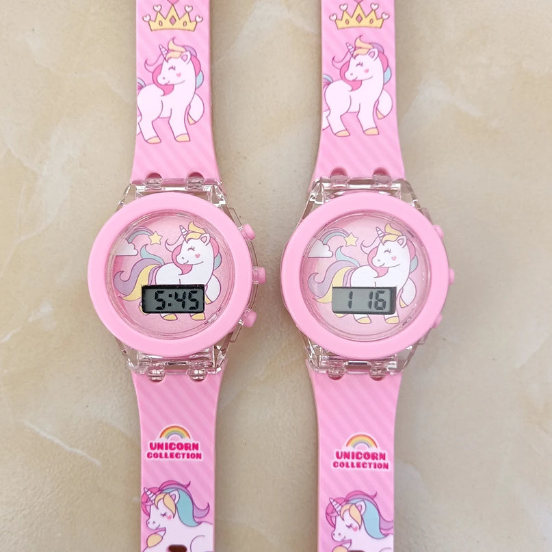Musical Unicorn LED Watch