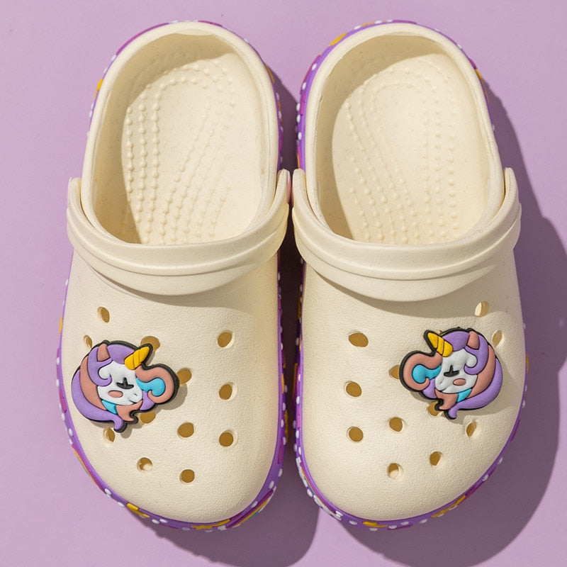 Baby Unicorn Clog Shoes