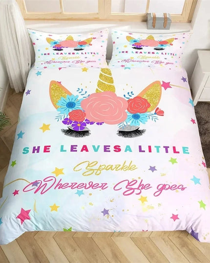 Sparkle Wherever She Goes Bedding