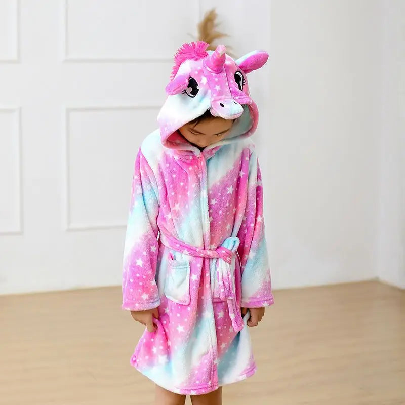 Rainbow Sparkle Unicorn Robe