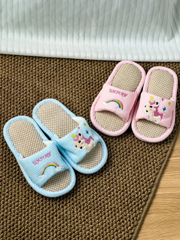 Cool Blue Unicorn Slides