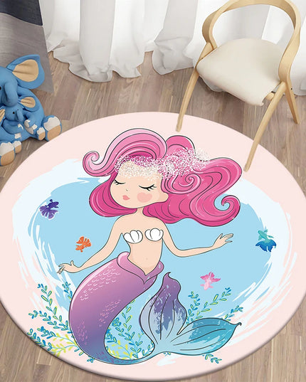 Magical Mermaid Unicorn Rug