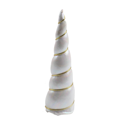 10 White Gold Unicorn Horns