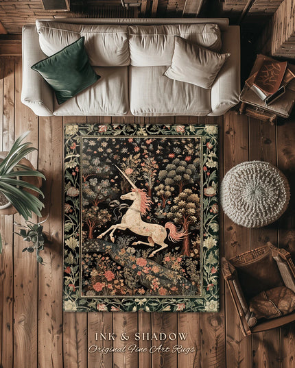 Dark Forest Tapestry Rug