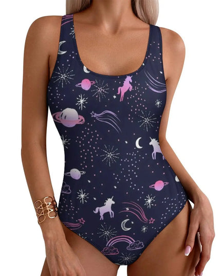 Galaxy Space Unicorn Swimsuit