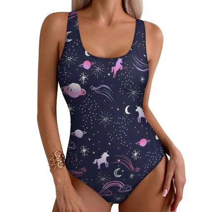 Galaxy Space Unicorn Swimsuit