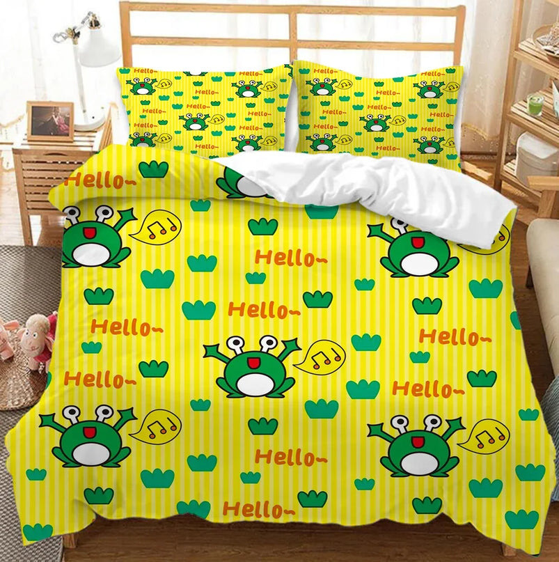 Starry Pink Unicorn Bedding