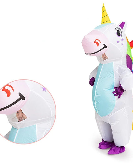 Unicorn Inflatable Costume Girls Love
