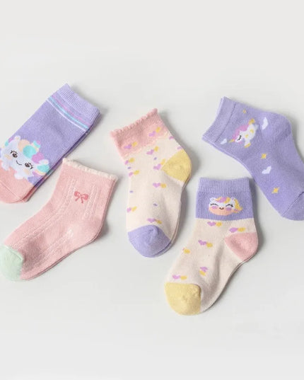 Unicorn Gift Socks Set - 5 Pairs