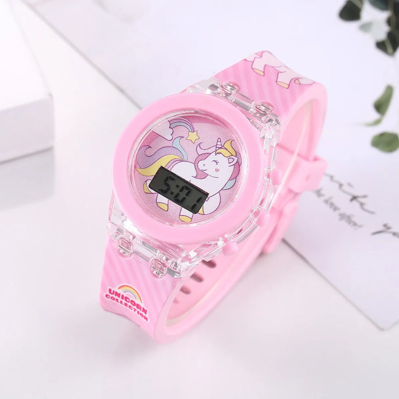 Glowing Unicorn LED Watch
