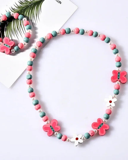 Beaded Unicorn Necklace + Bracelet