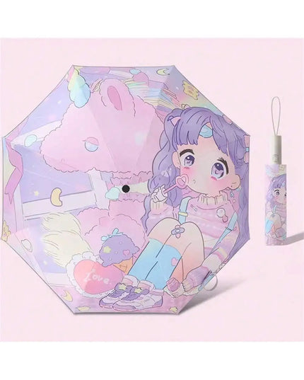 Magical Kawaii Unicorn Umbrella