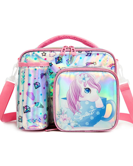 Cozy Unicorn Insulated Lunch Box