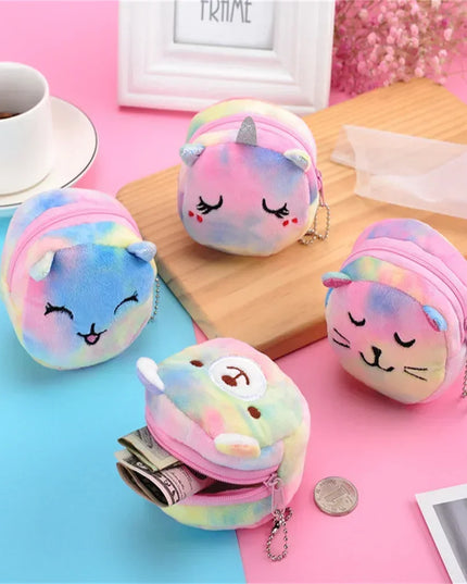 Sleepy Tie-Dye Unicorn Purse