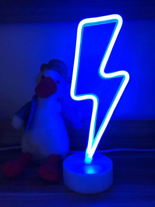Unicorn & Flamingo Neon Night Light Set