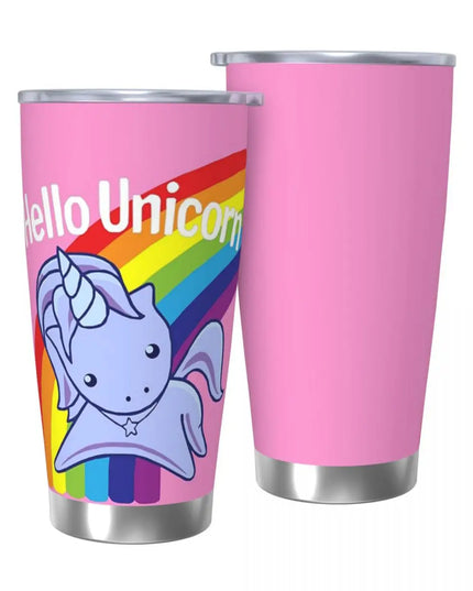 Hello Unicorn Tumbler Set