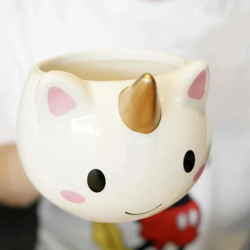 Adorable Unicorn Face Mug
