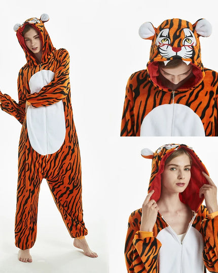 Striped Rainbow Unicorn Onesie