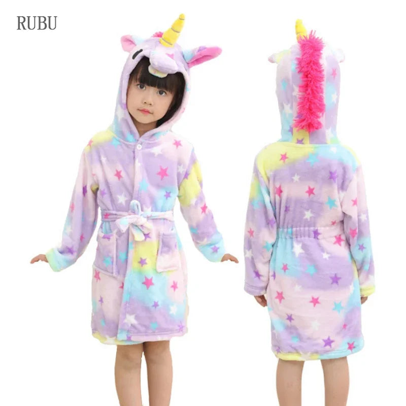 Colorful Star Unicorn Robe
