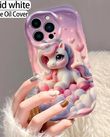 Heart Cloud Unicorn Phone Case
