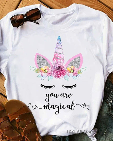 Kawaii Unicorn Girl Shirt
