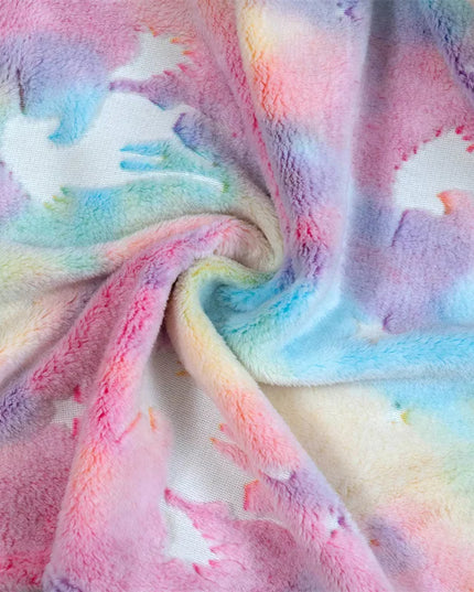 Sweet Pink Unicorn Infant Blanket