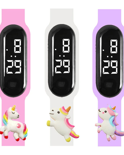 Holographic Unicorn LED Watch