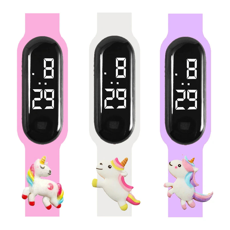 Holographic Unicorn LED Watch