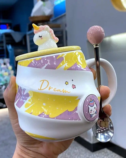 Dream Unicorn Mug With Spoon