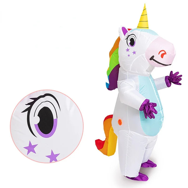 Unicorn Inflatable Costume Girls Love