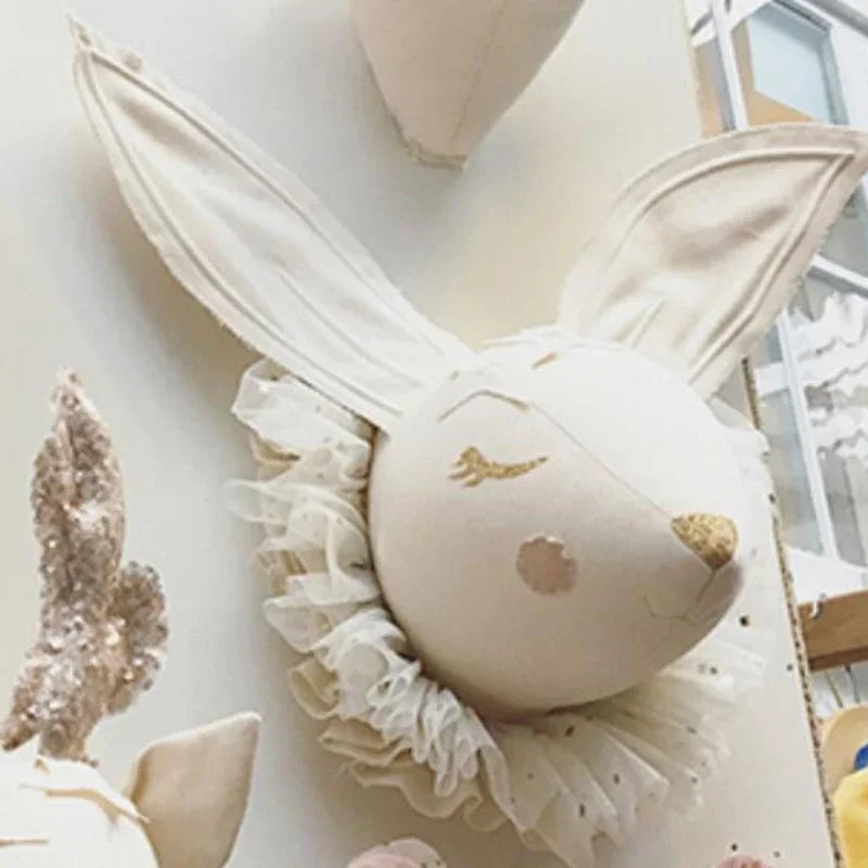 3D Unicorn Head Wall Decor Mount