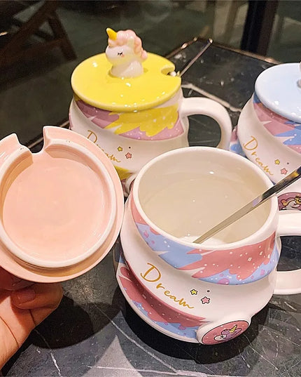 Sparkly Glitter Unicorn Mug