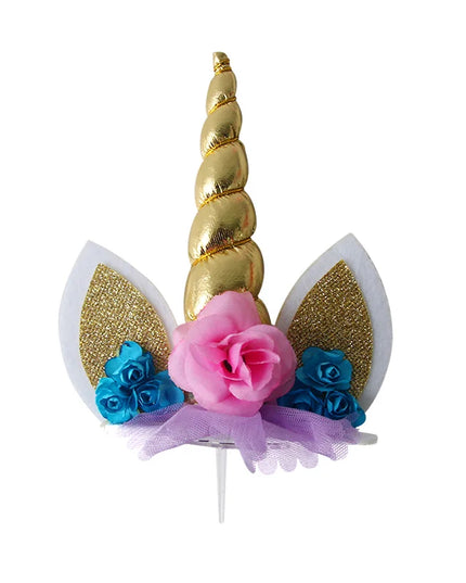 Rainbow Balloon Unicorn Cake Topper