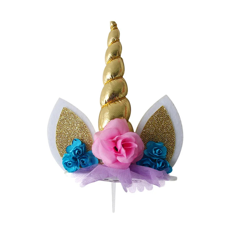Rainbow Balloon Unicorn Cake Topper
