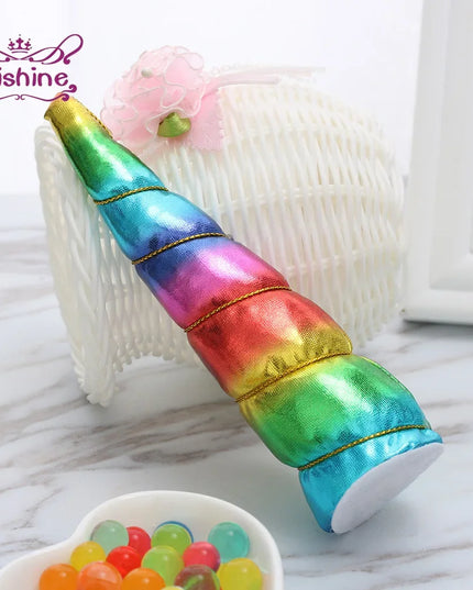 Rainbow Unicorn Horn 3-Piece Party Set