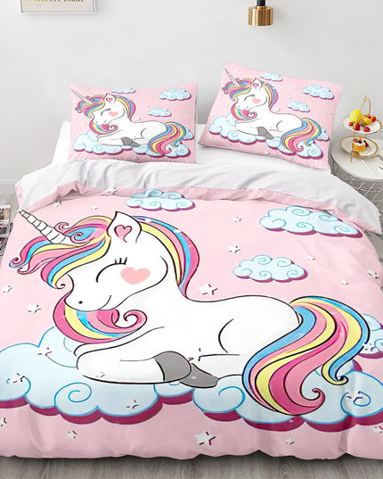 Sleeping Unicorn Cloud Bedding