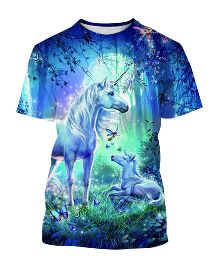 Colorful Unicorn Art Shirt
