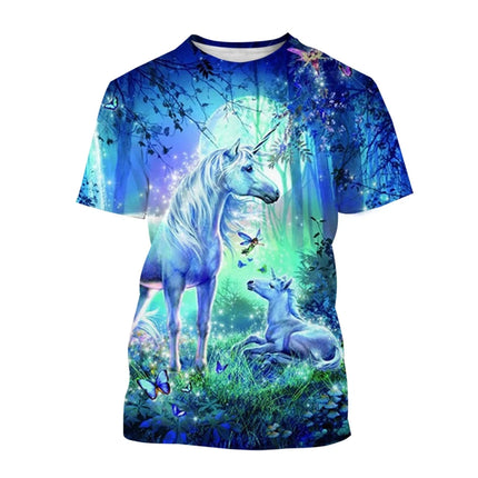 Colorful Unicorn Art Shirt