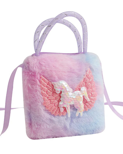 Pastel Sequin Unicorn Purse