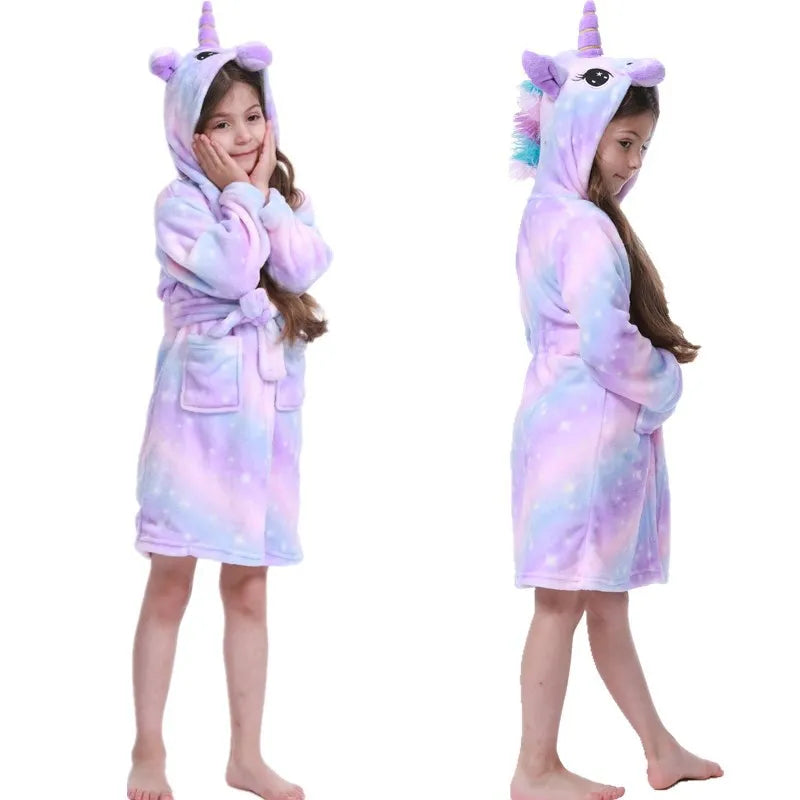Dreamy Purple Unicorn Robe