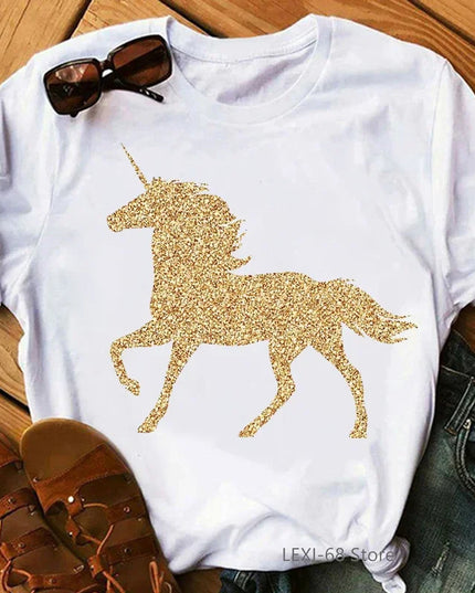 Unicorn Letter Shirt - Great Gift