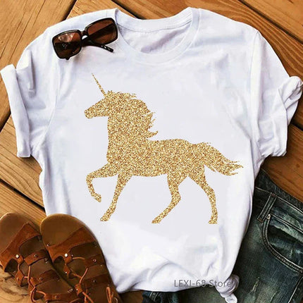 Unicorn Letter Shirt - Great Gift