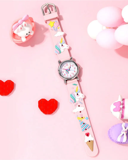 Ice Blue Pastel Unicorn Watch