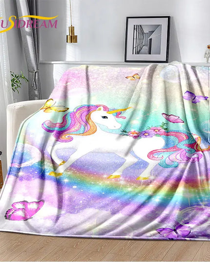 Believe in Magic Unicorn Blanket