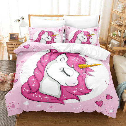 Sparkle Sleeping Unicorn Bedding