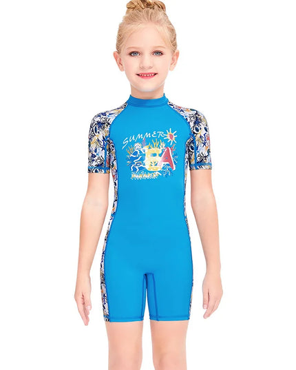 Full Coverage Girls Swimsuit